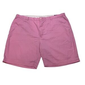 Polo Ralph Lauren Mens Pink Classic Fit Chino Shorts Size 48B Pima Cotton VTG